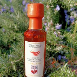 condimento a base di olio evo con PEPERONCINO 100 ML